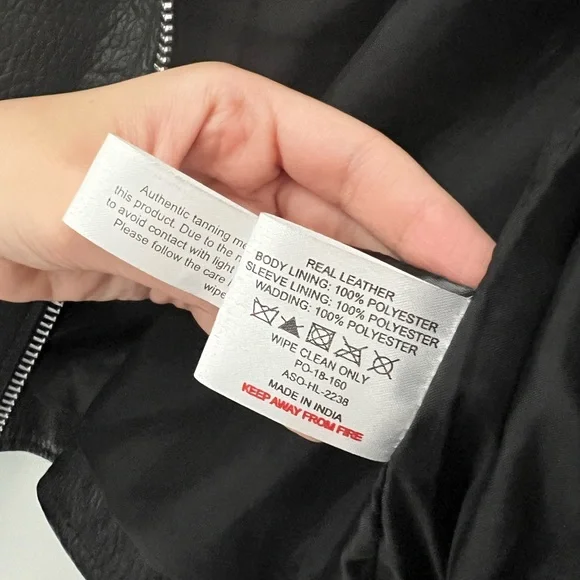 Barney’s Original leather jacket - Picture 4 of 7